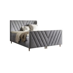 Continental bed Karo Plus with bedding storage, fabric Fresh 32 Continental bed Karo Plus with bedding storage, fabric Fresh 32