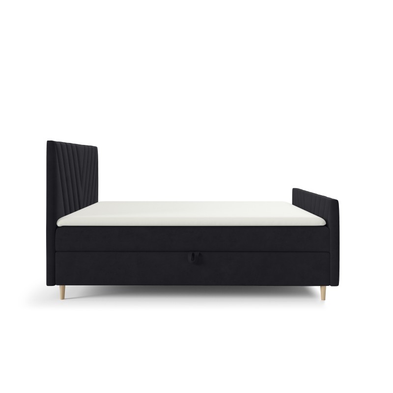 Karo Plus Continental Bed with Bedding Storage in Fresh 17 Fabric Karo Plus Continental Bed with Bedding Storage in Fresh 17 Fabric