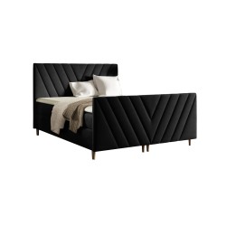 Karo Plus Continental Bed with Bedding Storage in Fresh 17 Fabric Karo Plus Continental Bed with Bedding Storage in Fresh 17 Fabric