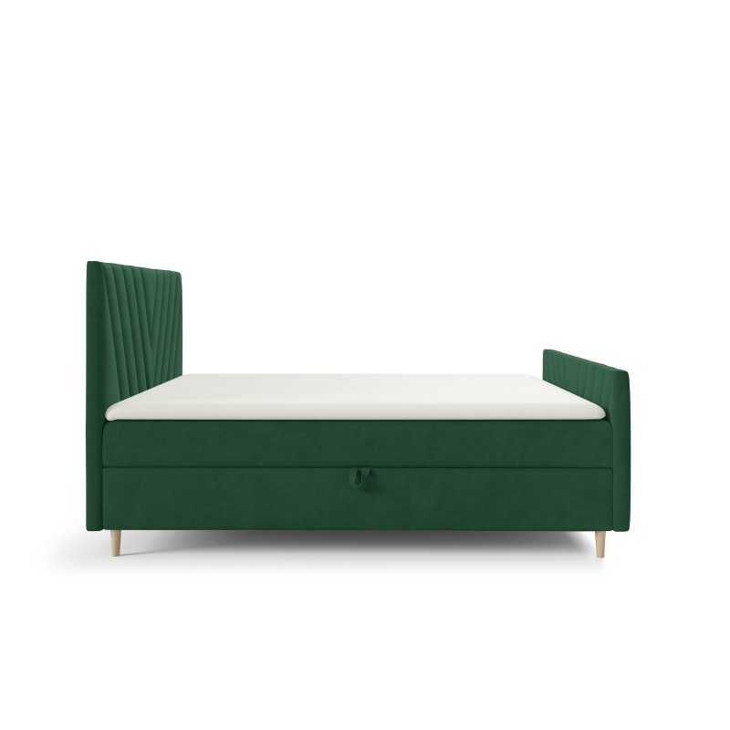 Continental bed Karo Plus with bedding storage, fabric Fresh 13 Continental bed Karo Plus with bedding storage, fabric Fresh 13