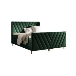 Continental bed Karo Plus with bedding storage, fabric Fresh 13 Continental bed Karo Plus with bedding storage, fabric Fresh 13