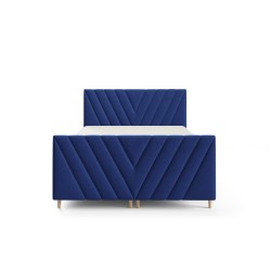 Karo Plus continental bed with a bedding container, fabric Fresh 11 Karo Plus continental bed with a bedding container, fabric Fresh 11