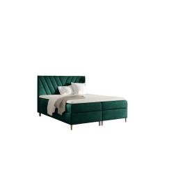 Continental bed Karo with storage for bedding, fabric Fresh 37 Continental bed Karo with storage for bedding, fabric Fresh 37
