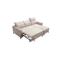 Luxus-Ecksofa Zeni mit Schlaffunktion in Samtstoff, Wave 5 | Ihr Ort für Komfort Luxus-Ecksofa Zeni mit Schlaffunktion in Samtstoff, Wave 5 | Ihr Ort für Komfort