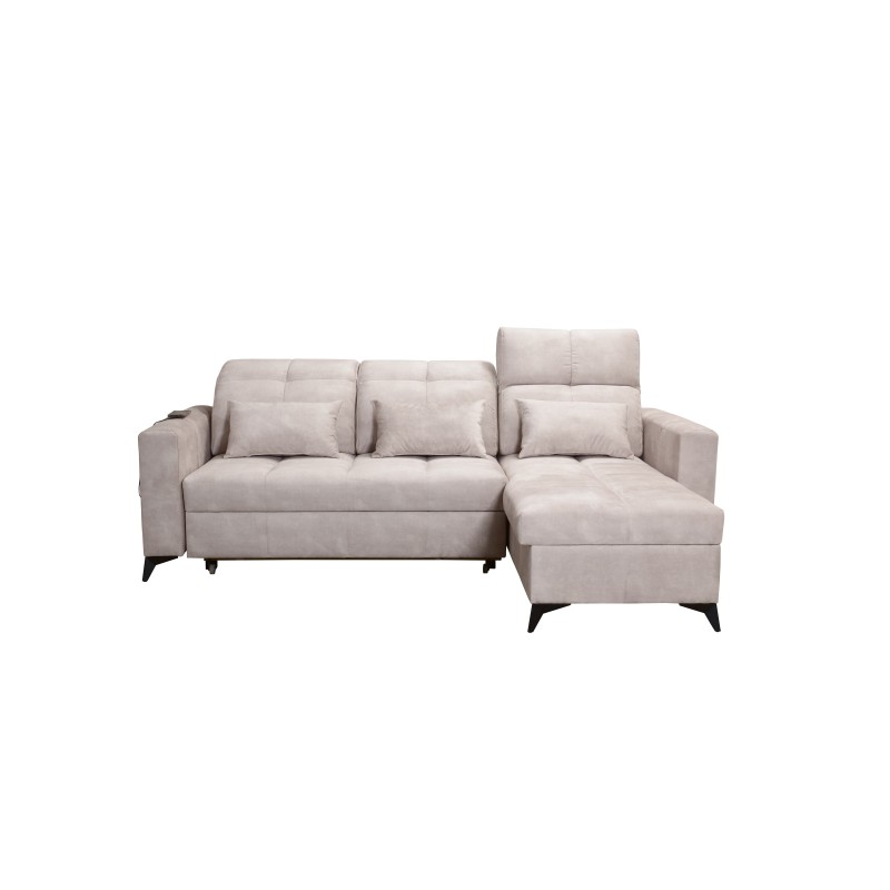 Luxus-Ecksofa Zeni mit Schlaffunktion in Samtstoff, Wave 5 | Ihr Ort für Komfort Luxus-Ecksofa Zeni mit Schlaffunktion in Samtstoff, Wave 5 | Ihr Ort für Komfort