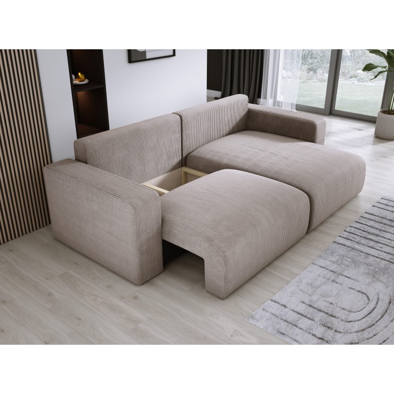 Carli corner sofa with sleeping function, fabric Poso 02 Carli corner sofa with sleeping function, fabric Poso 02