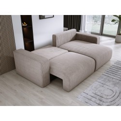 Carli corner sofa with sleeping function, fabric Poso 02 Carli corner sofa with sleeping function, fabric Poso 02