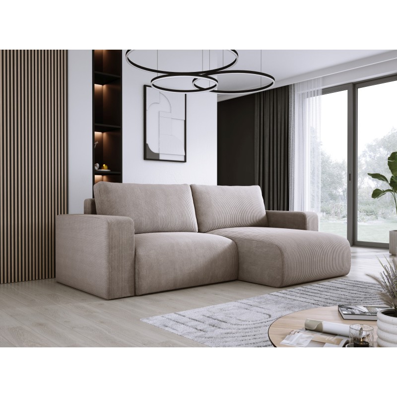 Carli corner sofa with sleeping function, fabric Poso 02 Carli corner sofa with sleeping function, fabric Poso 02