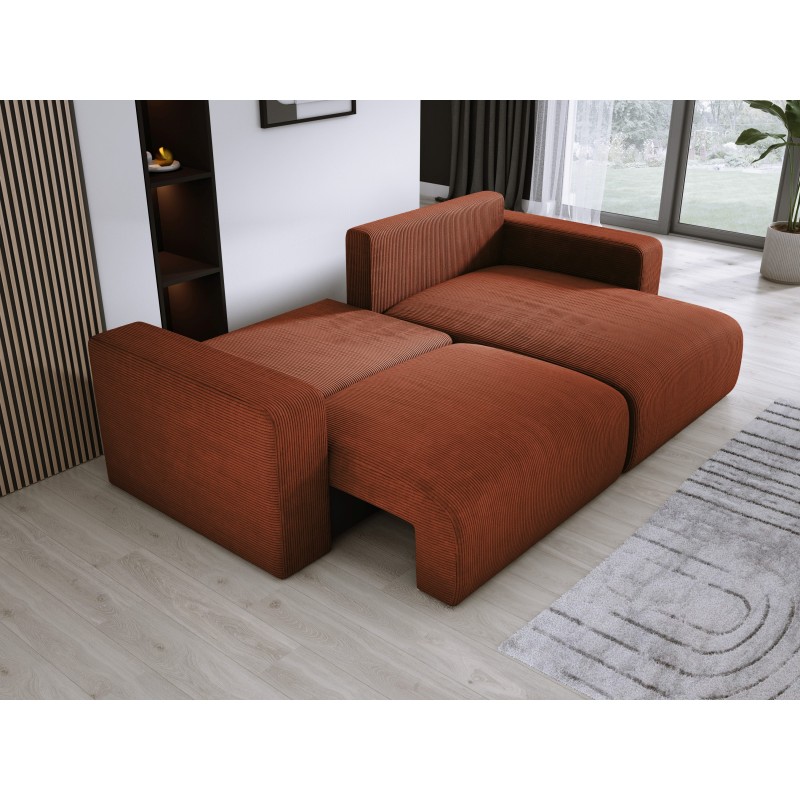 Carli corner sofa with a sleeping function, fabric Poso 39 Carli corner sofa with a sleeping function, fabric Poso 39