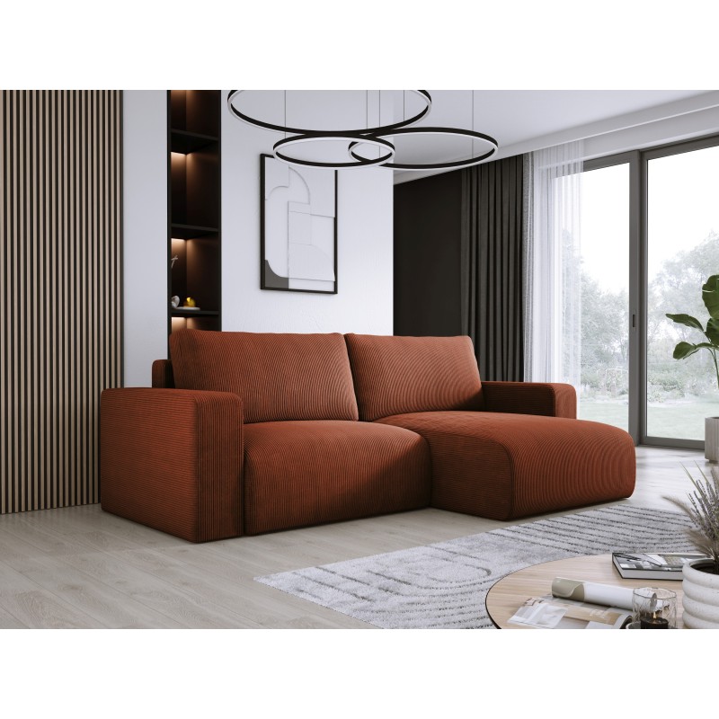 Carli corner sofa with a sleeping function, fabric Poso 39 Carli corner sofa with a sleeping function, fabric Poso 39