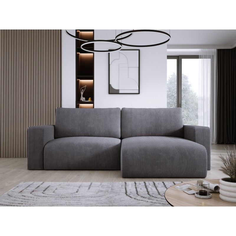 Carli corner sofa with a sleeping function, fabric Poso 60 Carli corner sofa with a sleeping function, fabric Poso 60