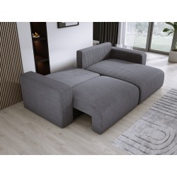 Carli corner sofa with a sleeping function, fabric Poso 60 Carli corner sofa with a sleeping function, fabric Poso 60