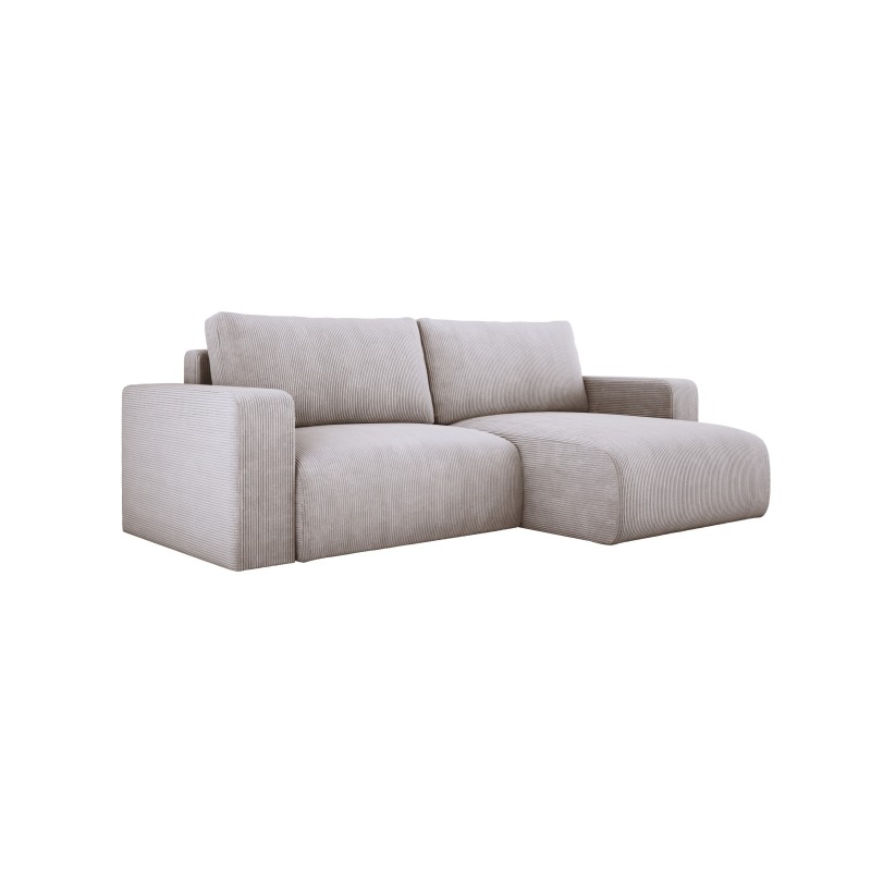 Carli corner sofa with sleeping function, fabric Poso 100 Carli corner sofa with sleeping function, fabric Poso 100