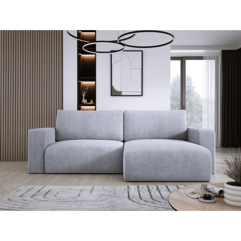 Carli corner sofa with sleeping function, fabric Poso 110 Carli corner sofa with sleeping function, fabric Poso 110