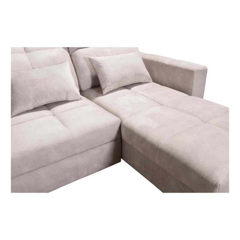 Luxus-Ecksofa Zeni mit Schlaffunktion in Samtstoff, Wave 11 | Ihr Ort des Komforts Luxus-Ecksofa Zeni mit Schlaffunktion in Samtstoff, Wave 11 | Ihr Ort des Komforts
