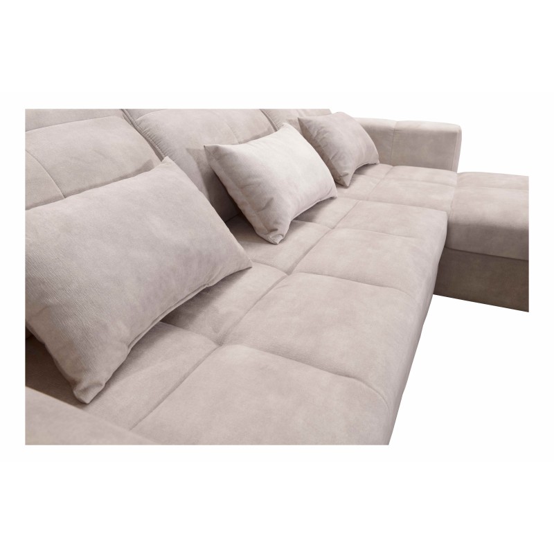 Luxus-Ecksofa Zeni mit Schlaffunktion in Samtstoff, Wave 11 | Ihr Ort des Komforts Luxus-Ecksofa Zeni mit Schlaffunktion in Samtstoff, Wave 11 | Ihr Ort des Komforts