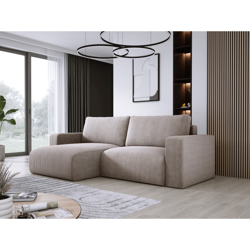 Carli corner sofa with sleeping function, fabric Poso 02 Carli corner sofa with sleeping function, fabric Poso 02