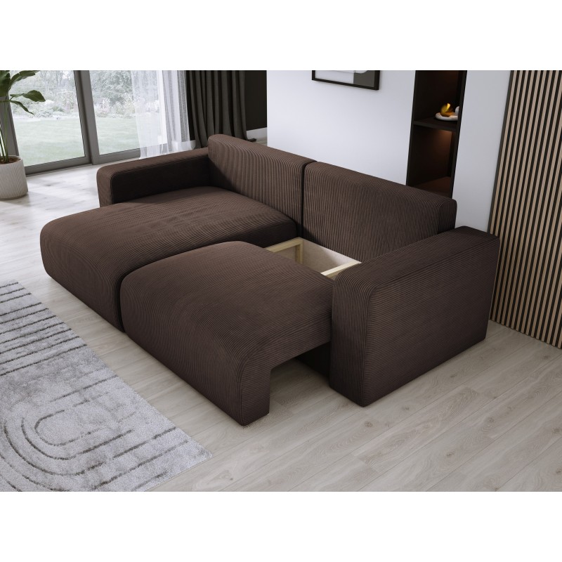 Carli corner sofa with sleeping function fabric Poso 06 Carli corner sofa with sleeping function fabric Poso 06