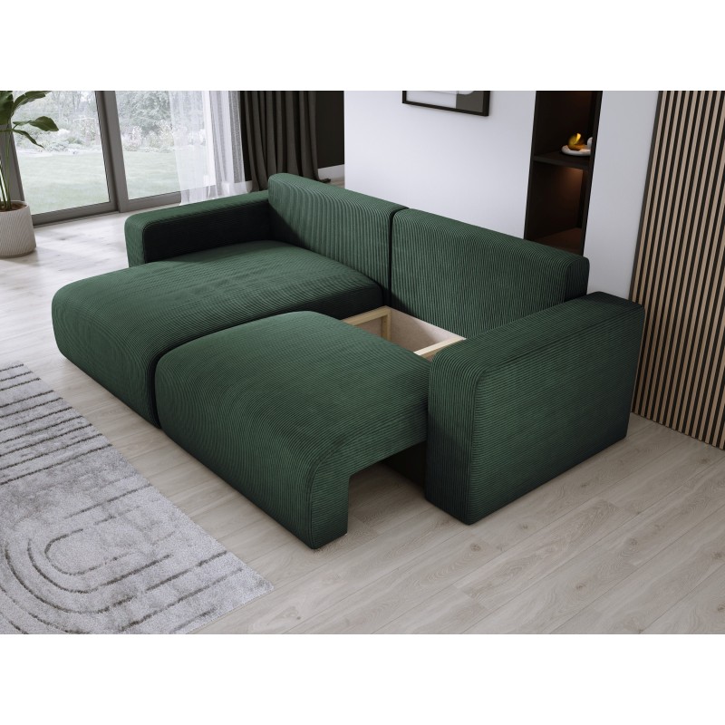 Carli corner sofa with sleeping function in Poso 14 fabric Carli corner sofa with sleeping function in Poso 14 fabric