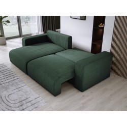 Carli corner sofa with sleeping function in Poso 14 fabric Carli corner sofa with sleeping function in Poso 14 fabric