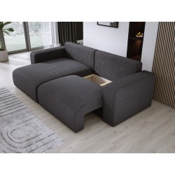 Carli corner sofa with sleeping function fabric Poso 34 Carli corner sofa with sleeping function fabric Poso 34