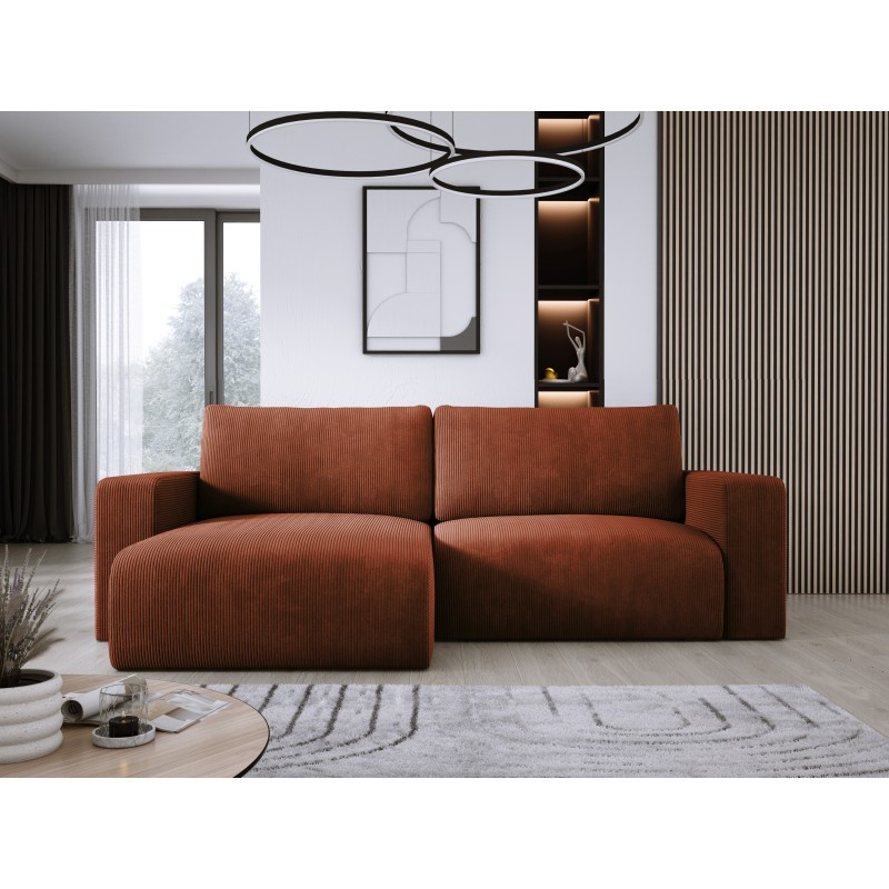 Carli corner sofa with a sleeping function, fabric Poso 39 Carli corner sofa with a sleeping function, fabric Poso 39