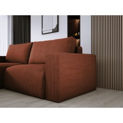 Carli corner sofa with a sleeping function, fabric Poso 39 Carli corner sofa with a sleeping function, fabric Poso 39