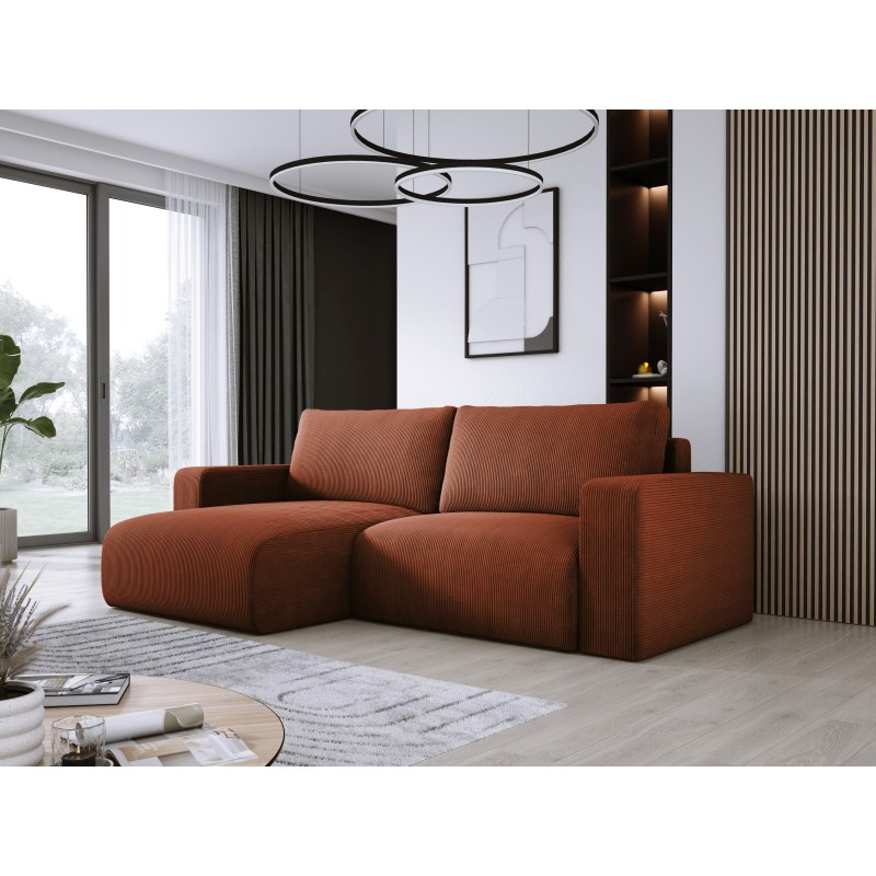 Carli corner sofa with a sleeping function, fabric Poso 39 Carli corner sofa with a sleeping function, fabric Poso 39