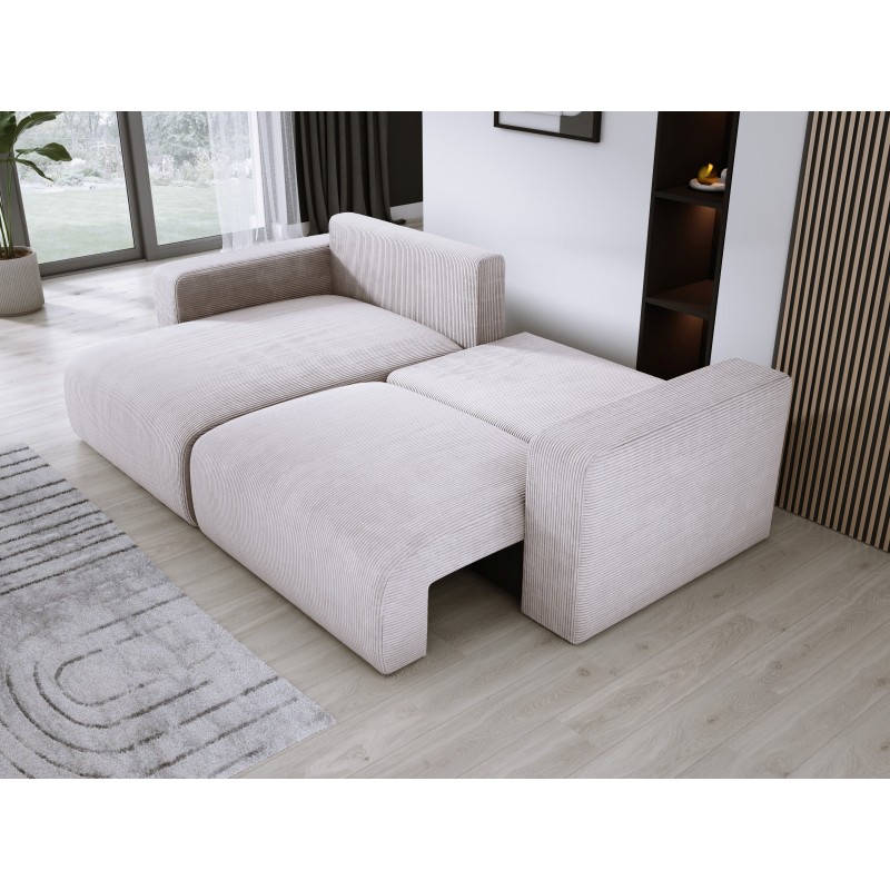 Carli corner sofa with sleeping function, fabric Poso 100 Carli corner sofa with sleeping function, fabric Poso 100