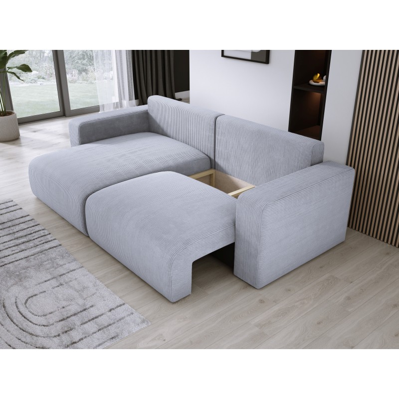 Carli corner sofa with sleeping function, fabric Poso 110 Carli corner sofa with sleeping function, fabric Poso 110