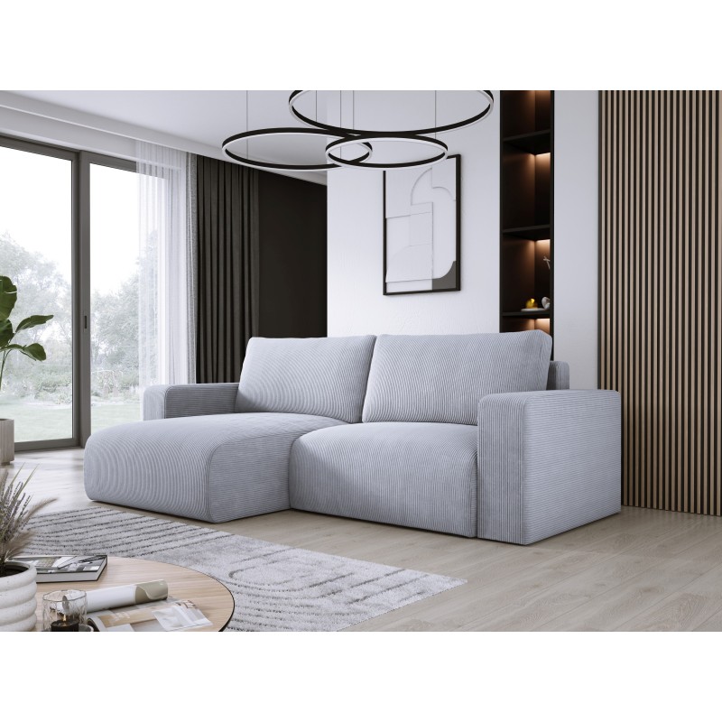 Carli corner sofa with sleeping function, fabric Poso 110 Carli corner sofa with sleeping function, fabric Poso 110