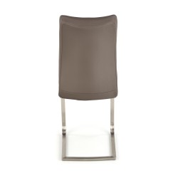 'OPAL / Brushed Metal / Grey Faux Leather' 'OPAL / Brushed Metal / Grey Faux Leather'