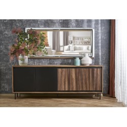 'ABISSO Wall Mirror, Silver' 'ABISSO Wall Mirror, Silver'
