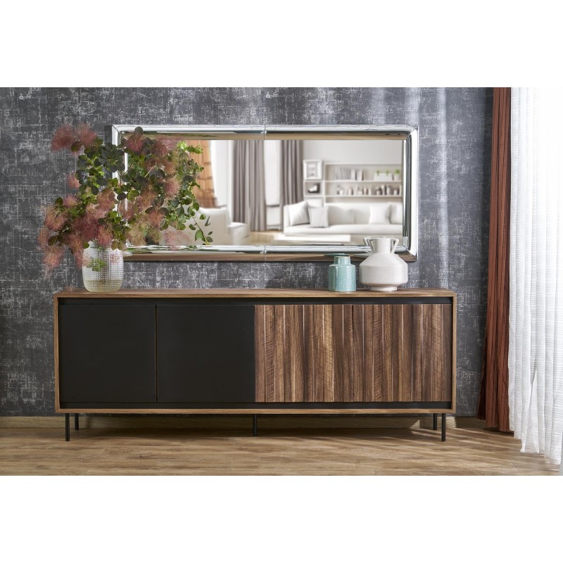 'ABISSO Wall Mirror, Silver' 'ABISSO Wall Mirror, Silver'