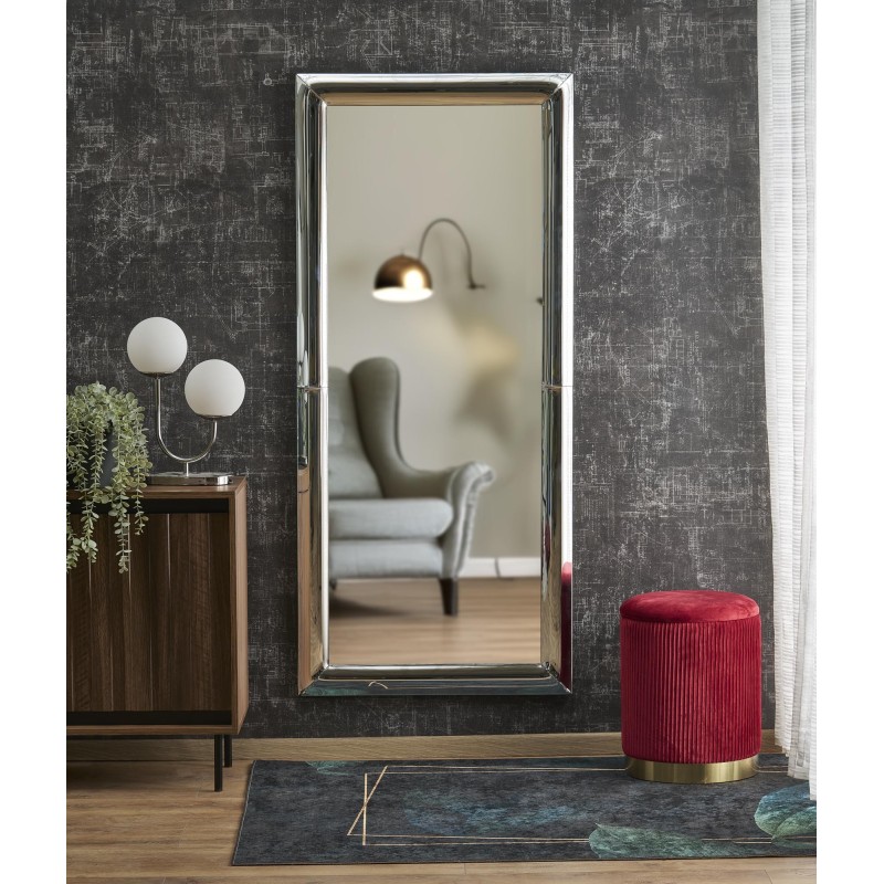 'ABISSO Wall Mirror, Silver' 'ABISSO Wall Mirror, Silver'
