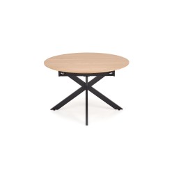 'ACORD Extendable Table, Natural / Black' 'ACORD Extendable Table, Natural / Black'