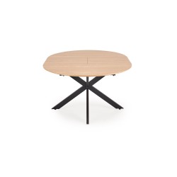 'ACORD Extendable Table, Natural / Black' 'ACORD Extendable Table, Natural / Black'