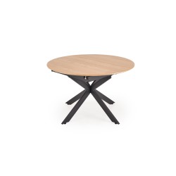 'ACORD Extendable Table, Natural / Black' 'ACORD Extendable Table, Natural / Black'