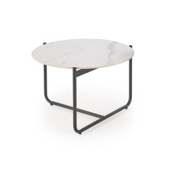 'ACUNA White Marble Top Coffee Table' 'ACUNA White Marble Top Coffee Table'