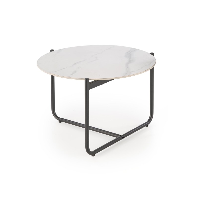 'ACUNA White Marble Top Coffee Table' 'ACUNA White Marble Top Coffee Table'