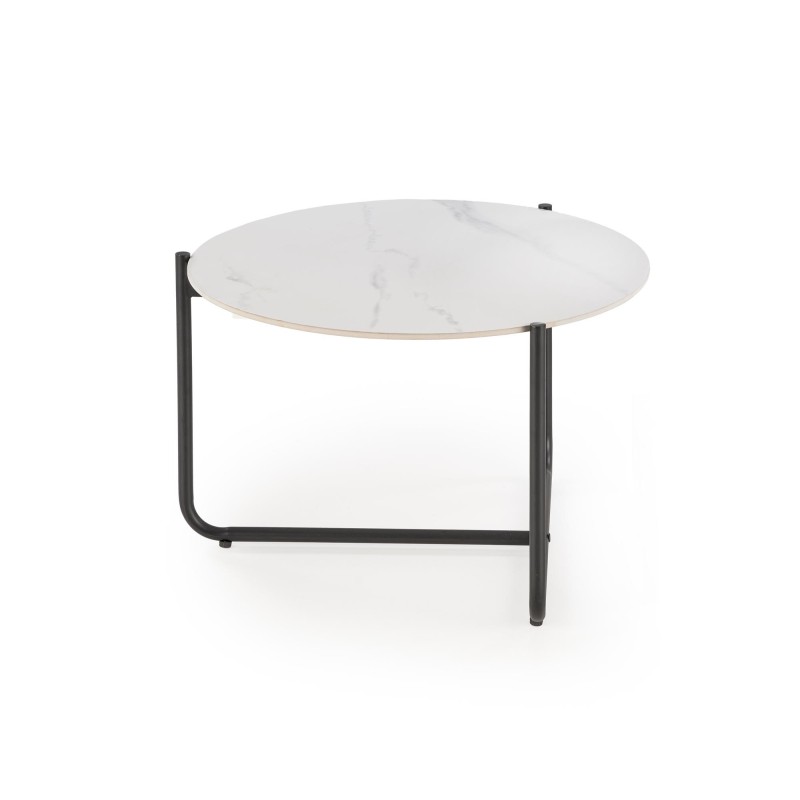 'ACUNA White Marble Top Coffee Table' 'ACUNA White Marble Top Coffee Table'