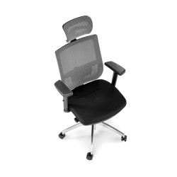 'ADMIRAL Office Chair in Ash Grey / Black' 'ADMIRAL Office Chair in Ash Grey / Black'