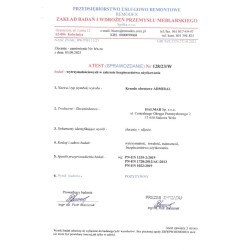 ADMIRAL fotel gabinetowy popielato / czarny ADMIRAL fotel gabinetowy popielato / czarny