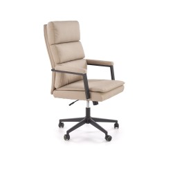 'ADRIANO 2 Beige Swivel Armchair'
