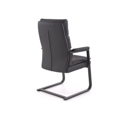 'ADRIANO SKID Black Office Chair' 'ADRIANO SKID Black Office Chair'