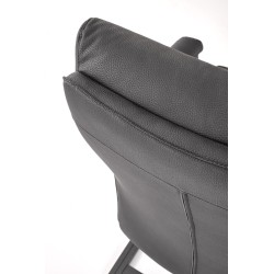 'ADRIANO SKID Black Office Chair' 'ADRIANO SKID Black Office Chair'