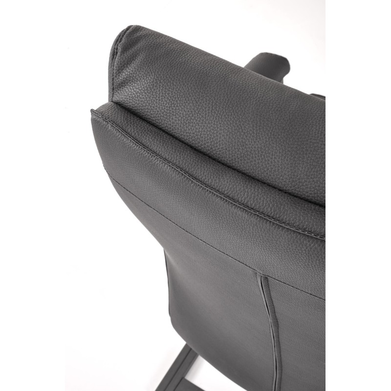 'ADRIANO SKID Black Office Chair' 'ADRIANO SKID Black Office Chair'
