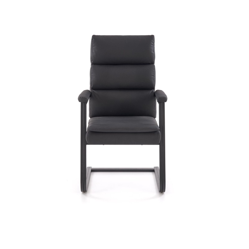 'ADRIANO SKID Black Office Chair' 'ADRIANO SKID Black Office Chair'