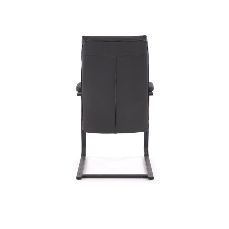 'ADRIANO SKID Black Office Chair' 'ADRIANO SKID Black Office Chair'