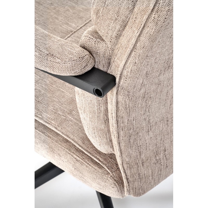 'ADRIANO Swivel Chair in Beige' 'ADRIANO Swivel Chair in Beige'
